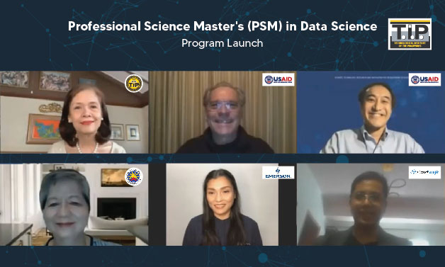 628px x 377px - T.I.P. and partners formally launch PSM Data Science amidst pandemic |  Technological Institute of the Philippines